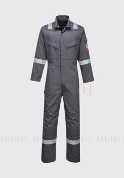 Áo liền quần màu xám