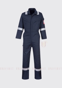 Áo liền quần màu xanh đen