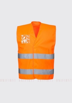 Áo Ghile bảo hộ màu cam mẫu 2