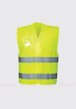 Áo Ghile bảo hộ màu huỳnh quang mẫu 2