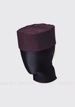 Nón bếp tròn màu đỏ thẫm