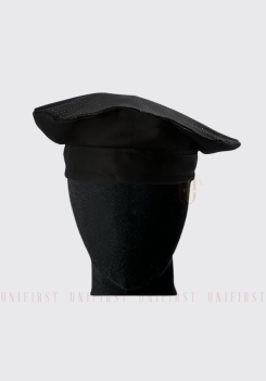 Nón bếp đội ngược có lỗ thoát khí màu đen