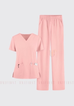 Bộ quần áo Scrubs màu hồng